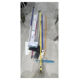 9 Pcs - Cleaning Tools - Mop Broom - Squeegee