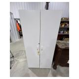 Cabinet w/Cleaning Supplies - Light Bulbs