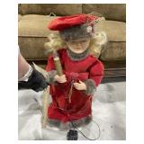 Lighted Christmas Caroler 24"