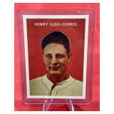 Topps 2011 Baseball Card Lou Gehrig