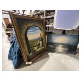 2 Pcs - Framed Wall Art 42"x29" & 36"x24"