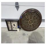 2 Pcs - Assorted Framed Wall Art