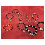 Assorted Beaded Bracelets