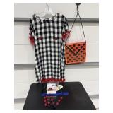 Jones NY Sz L Dress & Checkers