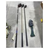 3 Pcs - John Daily Golf Clubs