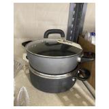 2 Pcs - Anolon Cook Pot w/Lid & 5-Qt Cook Pot