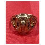 Class Ring 1956 Beggs 10K 7.3 G