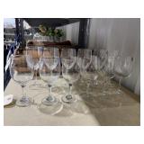 12 Pcs - Assorted Wine Glasses