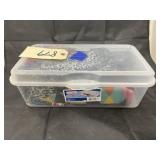 Plastic Box of Assorted Women