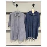 2 Pcs - Calloway 3X & Ralph Lauren 3XLT Shirts