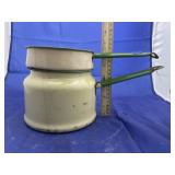 Vintage Enamelware Double Boiler