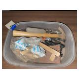 Assorted Garden Tools - Bag of Clothespins