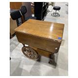 Drop Leaf Tea Cart