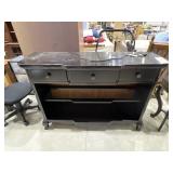 Lighted Hall Table 48"L x 15"W x 34"H