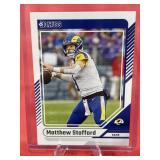 Donruss 2024 Football Card Matthew Stafford