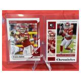 Football Cards Mahomes II & Travis Kelce