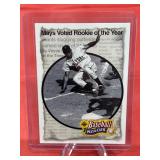 Upper Deck 1992 Baseball Card Willie Mays