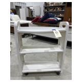 Plastic Shelf on Wheels