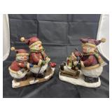 2 Pcs - Snowman Dï¿½cor