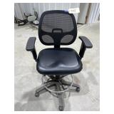Rolling Swivel Adjustable Counter Chair