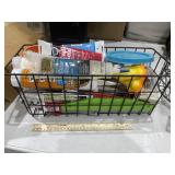 Wire Basket w/Caulk - Sealant - Wall Anchors