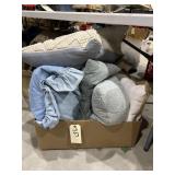 Box of Assorted Throw Pillows