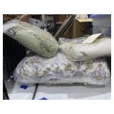 Machine Stitched Quilt - Bed Skirt - Curtains