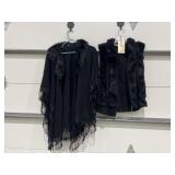 2 Pcs - Mercer Street Studio Sz XL Ponchos