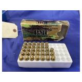 9mm Luger Ammo - partial Box