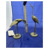 2 Pcs - Brass Storks