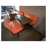 Restaurant Booth - 2 Bench - 4 Person