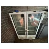 2-Door Cooler - Glass Front 36"L x 26"W x 54"H