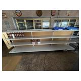 Metal Store Display Shelves - Double Sided