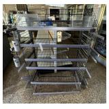 Metal Display Rack 48"L x 17"W x 60"H