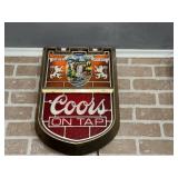 Coors on Tap Lighted Sign