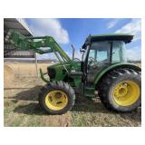 John Deere 5093E Cab Tractor w/JD 553 Loader