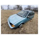 1981 Geo Metro - has title - does not run