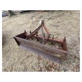 5-1/2ft 3-Point Box Blade w/Ripper Teeth