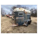 2-Horse Bumper Pull Trailer