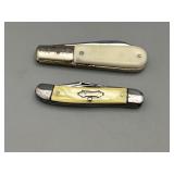 2 Pc Colonial 2 Blade Pocketknife & Barlow Knife