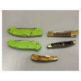 5 Pc Pocketknives