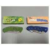 2 Pc Pocket Knives