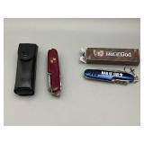 2 Pc MultiTool Knife - 5 Blade Man of God Knife