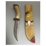 Handmade Fixed Blade Knife with Sheath