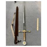Sword in Leather Sheath