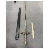 Stainless Steel Sword in Sheath