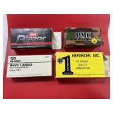 4pc - 45 Colt Brass Partial Box - 30 Carbine 6 Ro