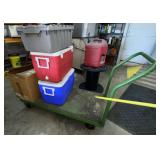 Rolling Metal Cart 48"L x 24"W