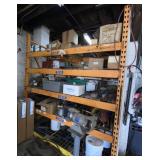 Pallet Rack w/4 Shelves 8ft L x 36"W x 9ft Legs