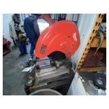 Milwaukee Chop Saw w/Diamond Blade